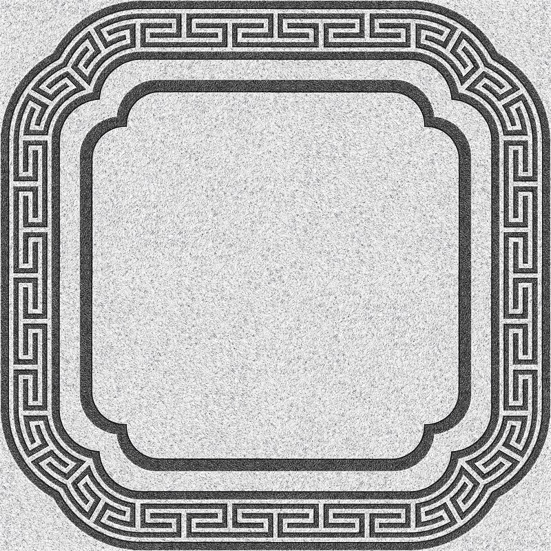 如意角化-芝麻白配芝麻黑