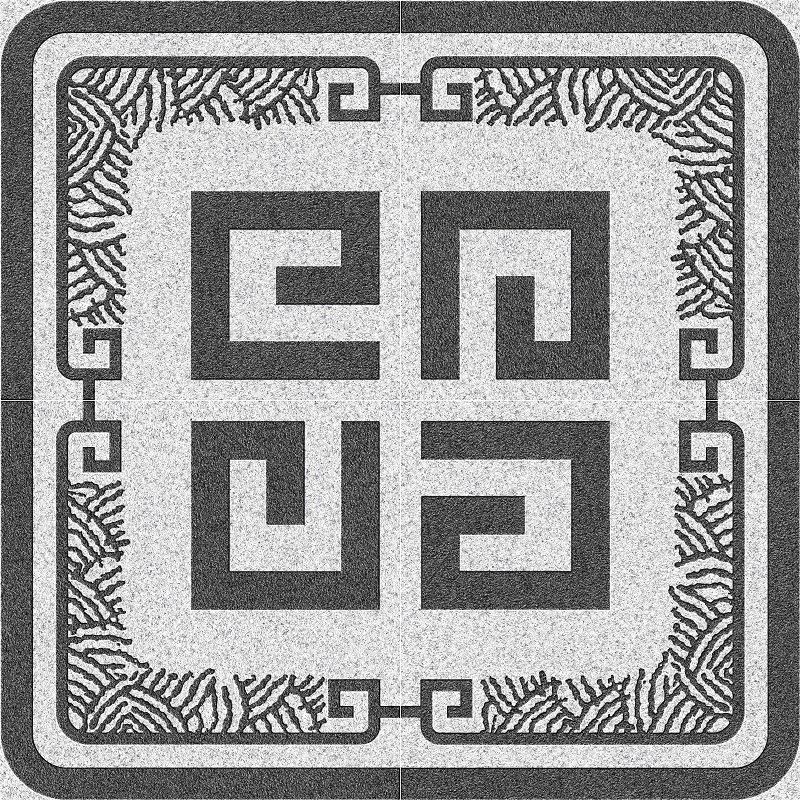 时来运转-芝麻白配芝麻黑