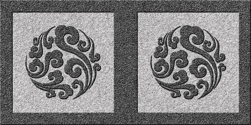 祥云-芝麻灰配芝麻黑