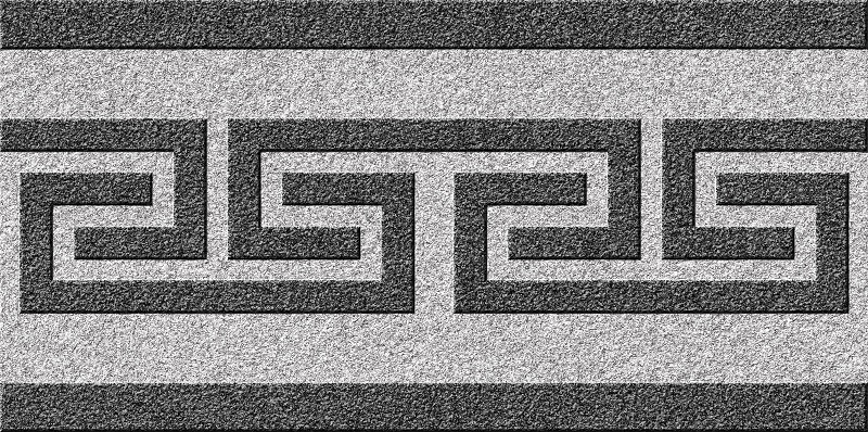 中式回纹-芝麻灰配芝麻黑