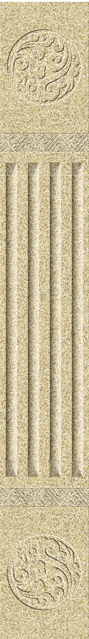 黄金麻-加厚双祥云凹凸板