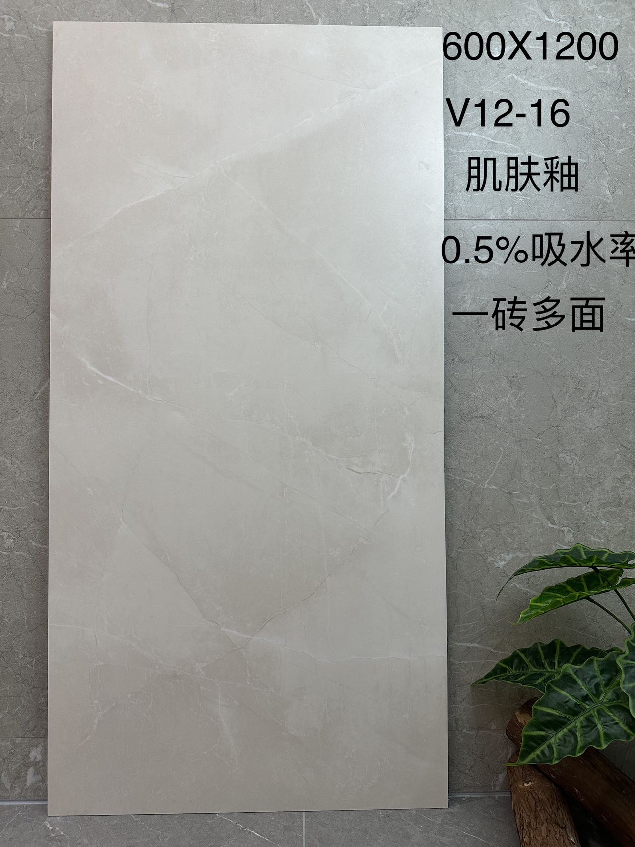 英伦灰V12-16 肌肤釉  一砖多面