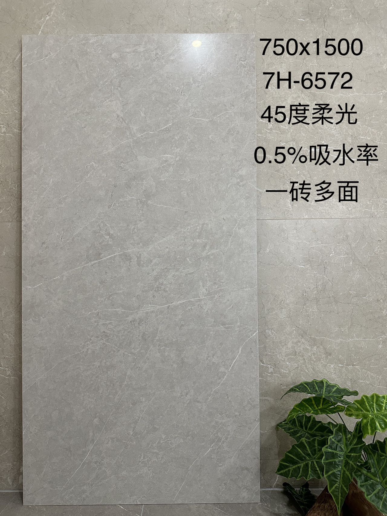阿迪斯室内砖 45°柔抛通体大理石 柔光新品7H-6572 一砖多面 0.5%吸水率