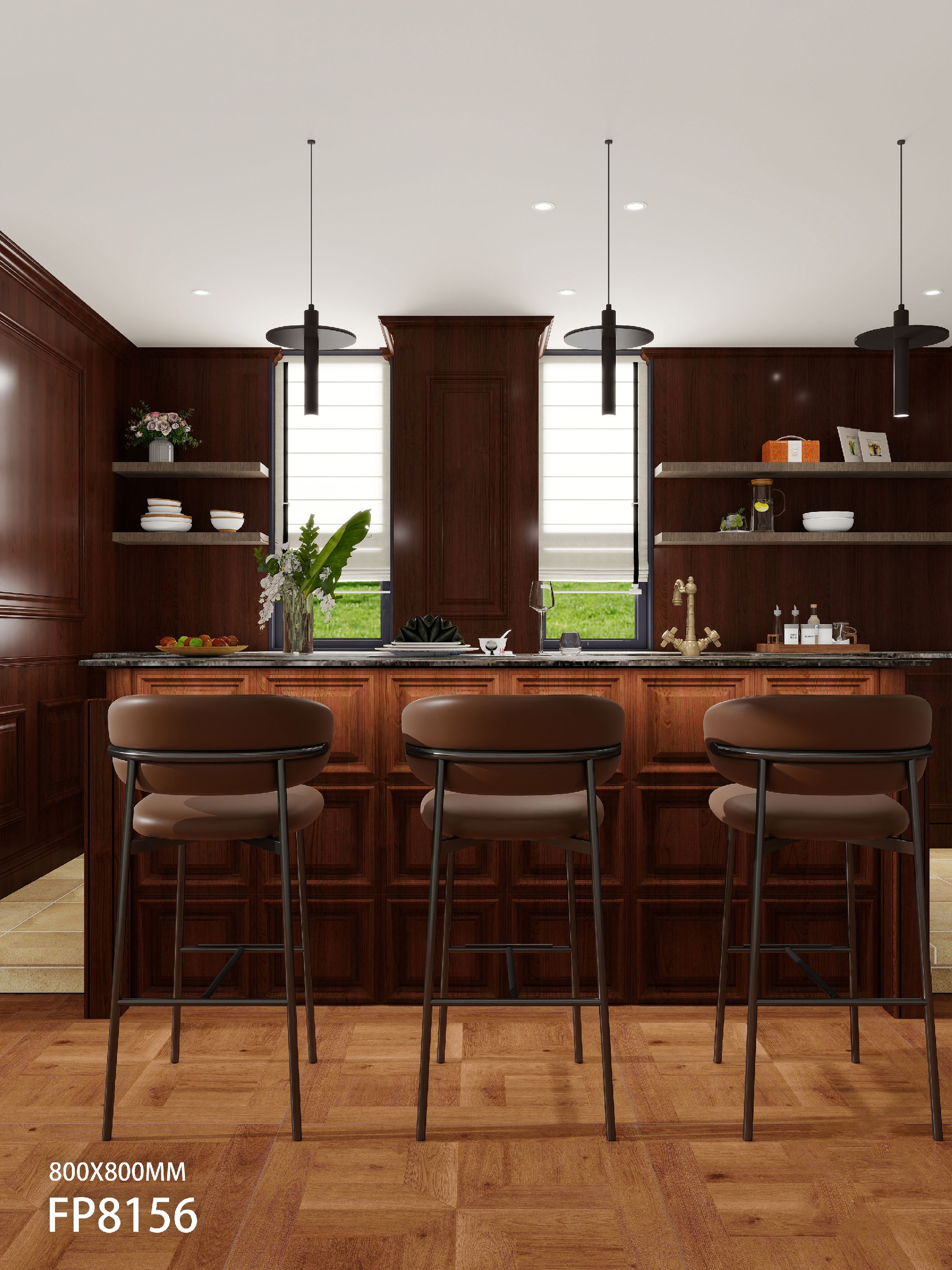 肌肤釉木纹砖FP8156