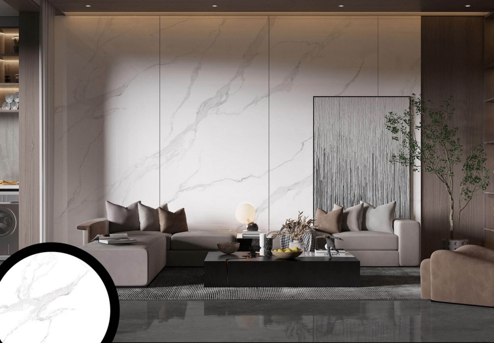 亮光 皇家鱼肚白-三连纹-上下左右无限连纹亮光-干粒抛