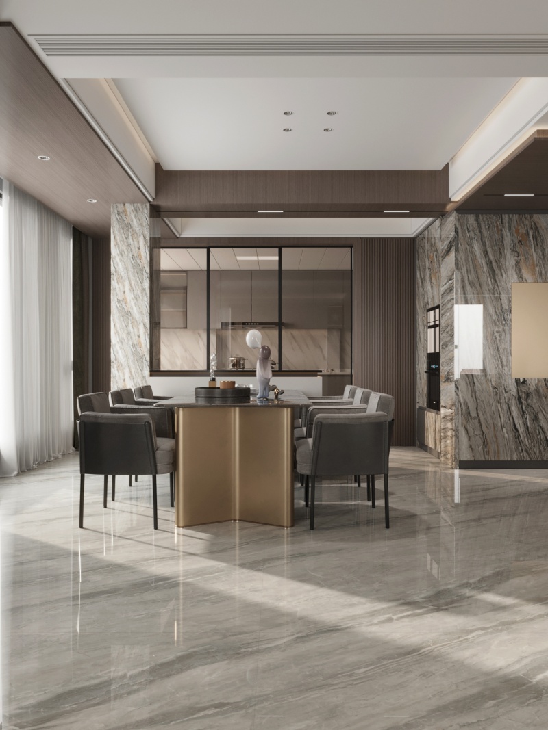 813AB612彩图 一石六面AB连纹 希腊灰-小图2-调（杭