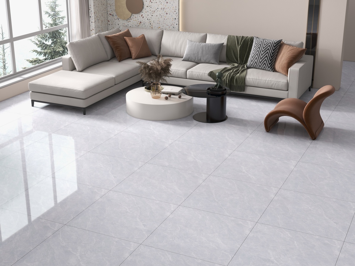 亮光 金刚通体大理石 GT8873武陵岩 一石五面 自由连纹 亮光通体