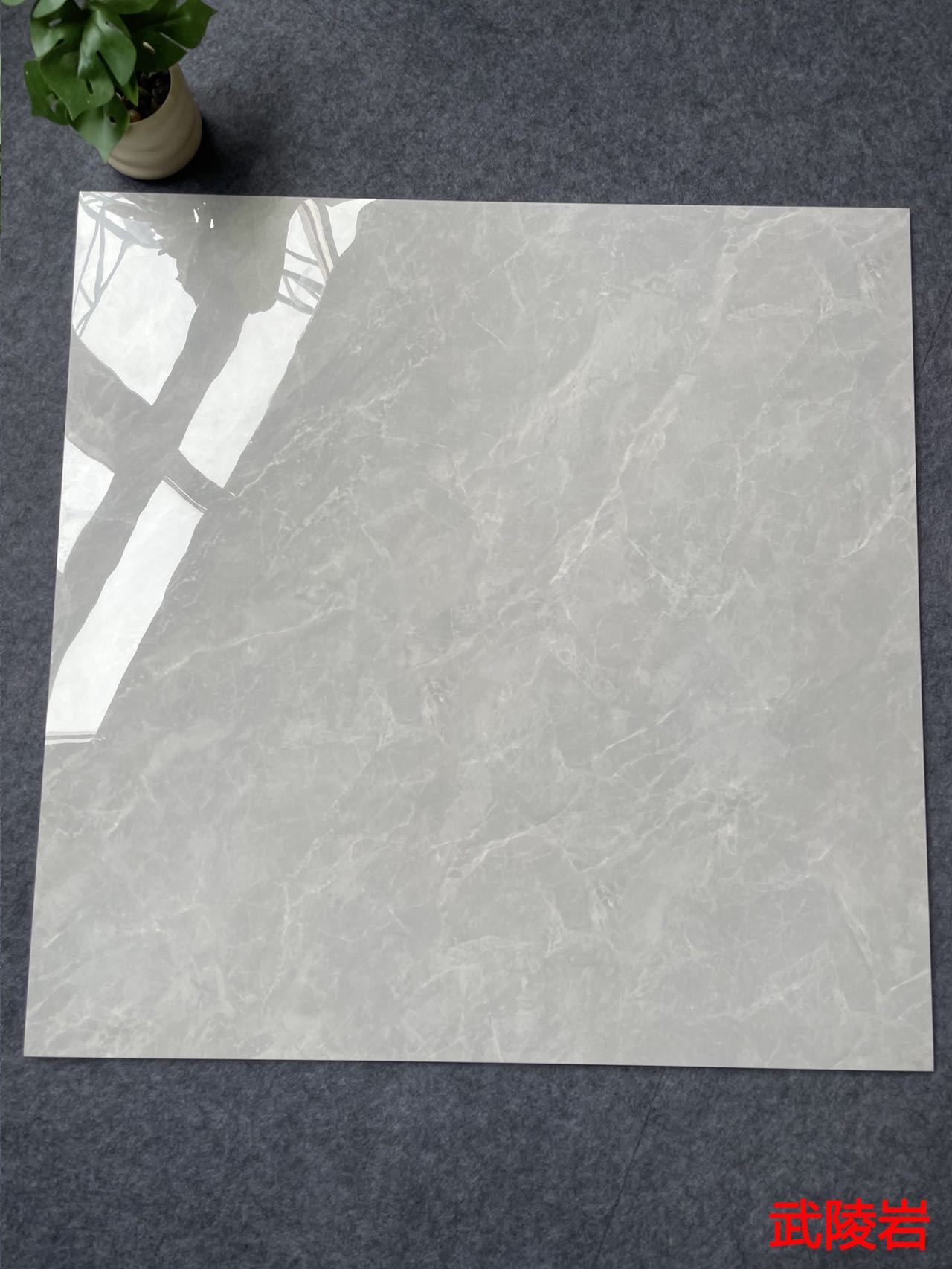 亮光 金刚通体大理石 GT8873武陵岩 一石五面 自由连纹 亮光通体
