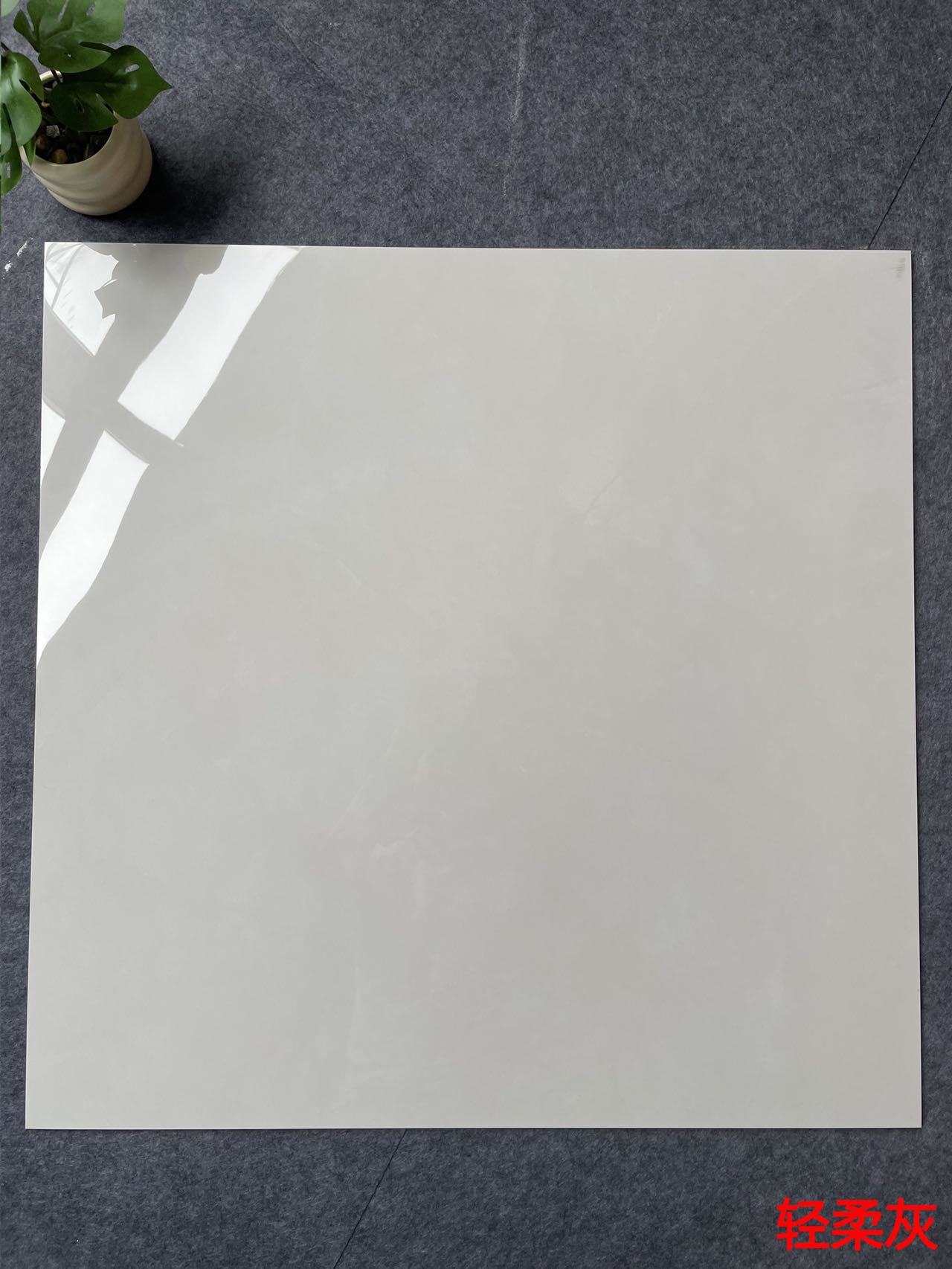 亮光 金刚通体大理石 80GT1228轻柔灰 一石五面 自然切面 亮面通体