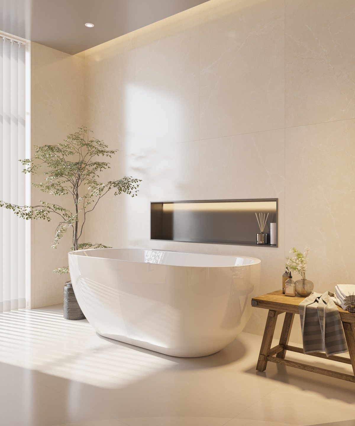 715SR811文莱米黄 一石五面 自然切面 哑光(金丝绒)