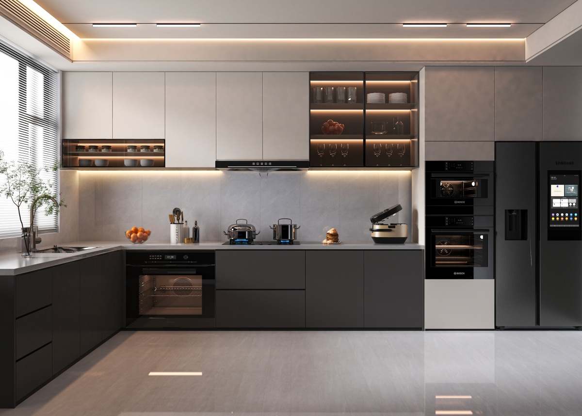 亮光 通体大理石 GTL481091碧海岩 一石五面 自由连纹 亮光通体中板